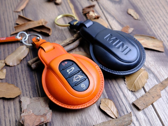 2024 Mini Cooper Countryman Key Cover Handcrafted Leather Key Case for Mini Clubman Hardtop John Cooper Works Mini Cooper Key Fob Cover Etsy