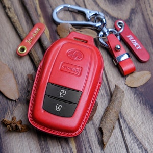 Key Case Toyota GR Corolla 2023 2024, Leather Key Fob Cover Toyota GR, Customized Key Chain, Gift For Husband, Personalized Gifts