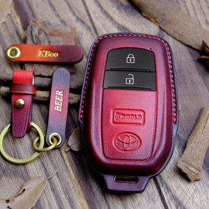 2024 Toyota GR Corolla Key Fob Cover, Handcarft Leather Key Case For Toyota GR Corolla 2023, Gift For Him, Toyota GR Accessories