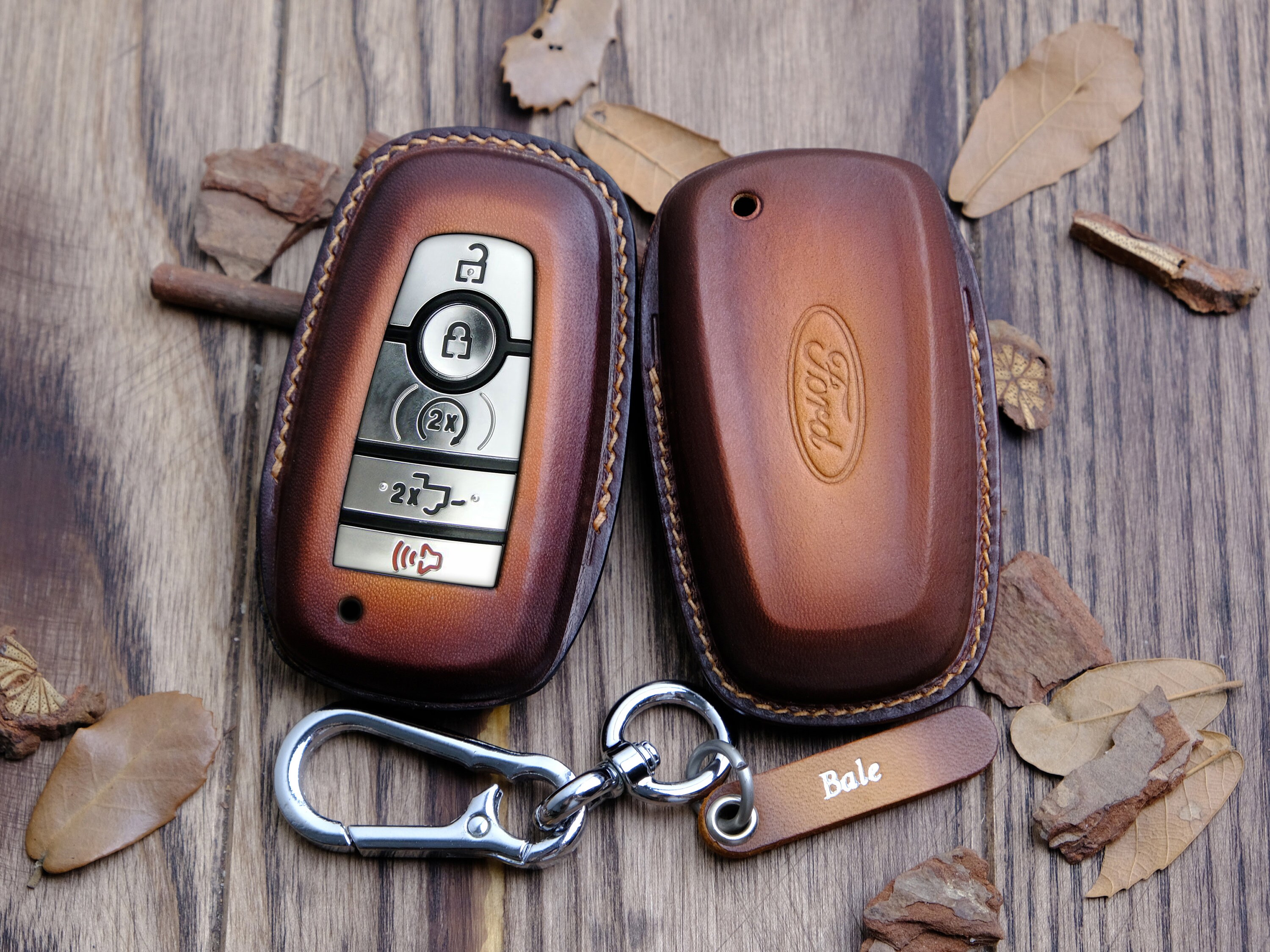 Fob Remote Key Cover For FORD F-250 F-150 F-350 F-450 F-550 RANGER RAPTOR BRONCO - Foto 13