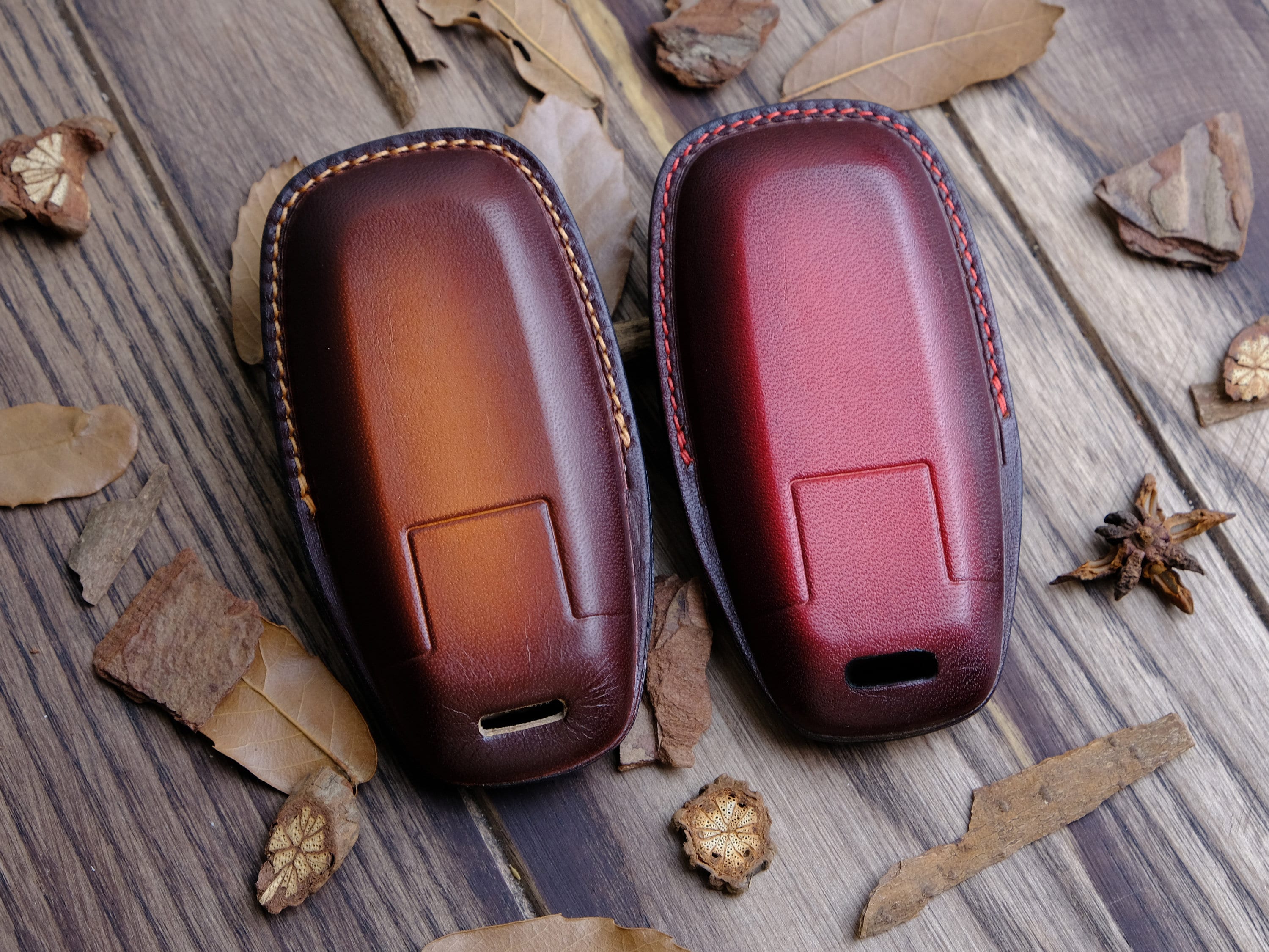 Leather Key Fob Cover for Nissan Ariya, Custom Keychain for Ariya ...