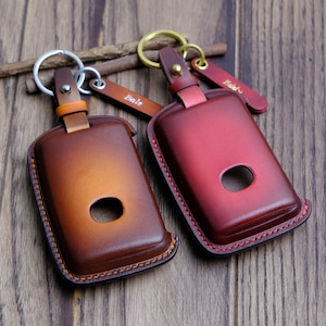 Key Fob Cover For Mazda MX5 3 6 CX-5 CX-9 CX-30, Mazda Leather Key Case, Customized Mazda Key Cover, Mazda Key Shell, Car Key Protector