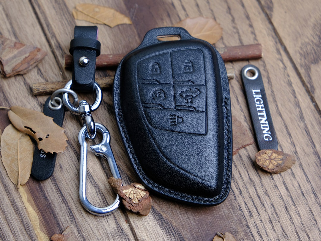 20232024 Chevrolet Colorado Key Fob Cover Case, Handmade Leather Smart Key Cover for Chevrolet