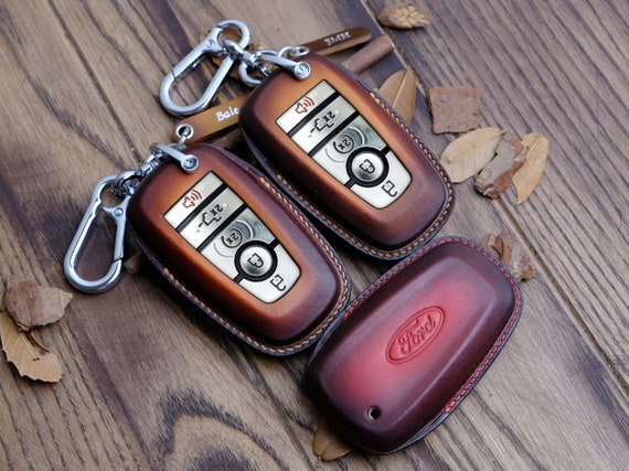 Replacement Flip Key Fob Shell Case For Ford F-150, Bronco, Ranger & More (4-Button) With Uncut Blank Blade - View #13