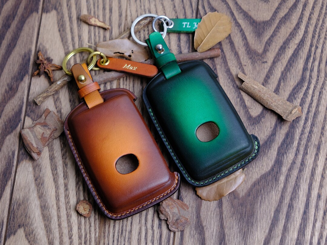 Mazda CX5 Handmade Key Case, Leather Key Cover Compatible With Mazda