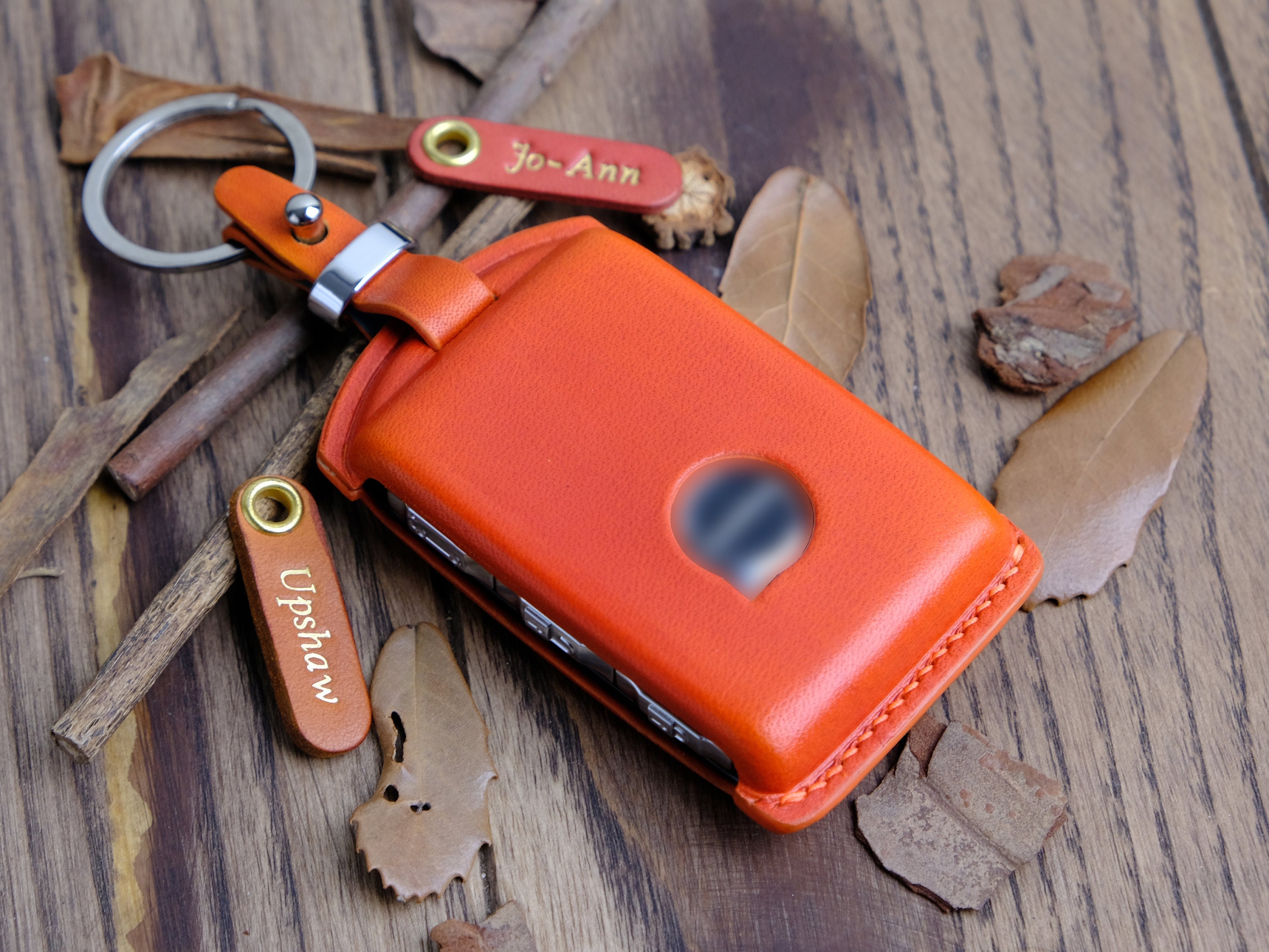 Volvo leather keyring - Etsy 日本
