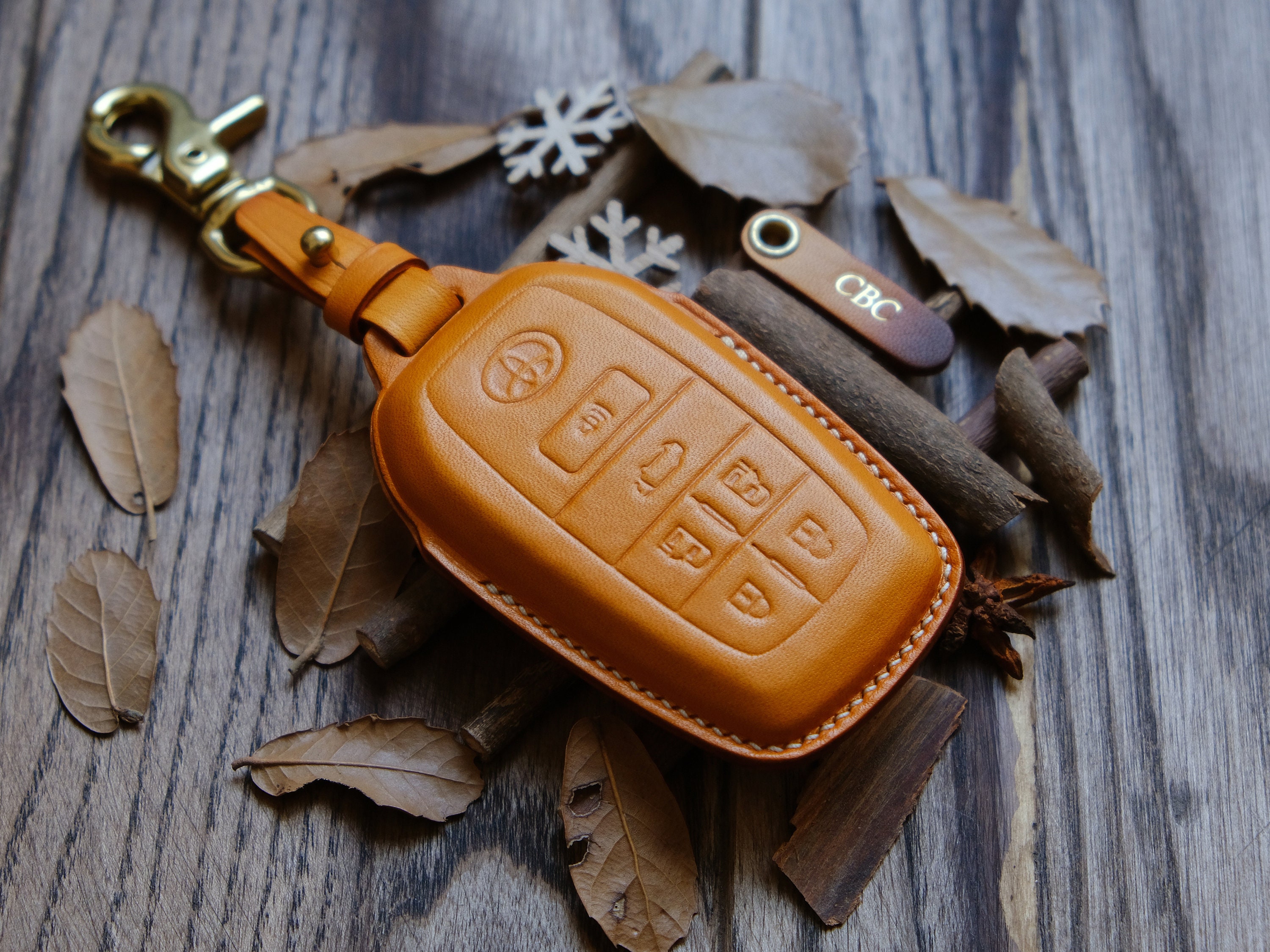 【完売品】Llife LEATHER KEY CHAIN SIENNA LIDNM / Llife ONLINE STORE / Llife LEATHER KEY CHAIN