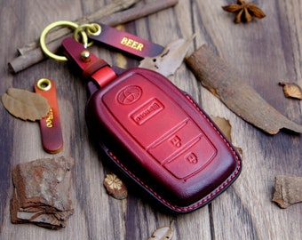 2024 2023 Toyota GR Corolla Leather Key Fob Cover, Toyota GR Corolla Key Chains Keyless Keyring Remotes, Gift For Him, Toyota GR Accessories