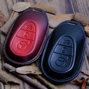Mercedes C-class Accessories, Leather Key Case For C-class E-class G-class GLA GLC GLK, Gift for Him, Personalized Gift, Key Holder