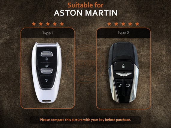 Leather Key Case for Aston Martin DBX DB9 DB11, Aston Martin