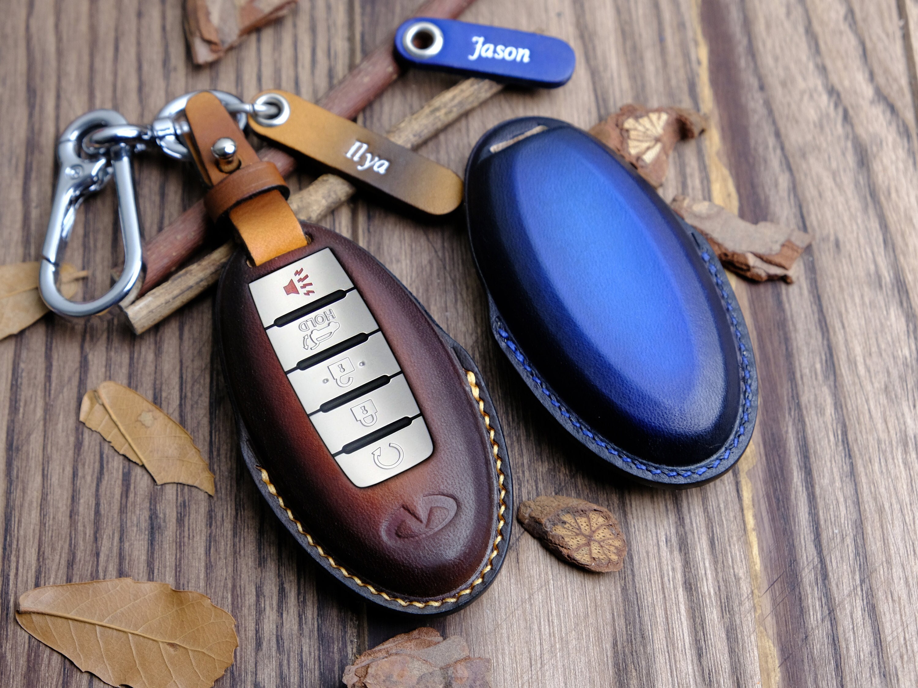 Infiniti Q50 Leather Key Case, Personalised Key Fob Cover For Infiniti Q60 Q70 QX50 QX55 QX60 QX70, Infiniti Accessories, Infiniti Key Case