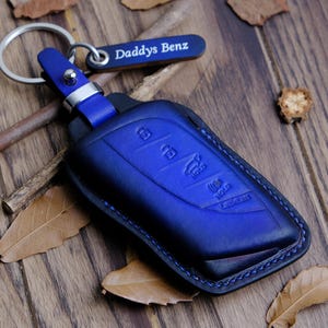 Customized Lexus RX350 Key Fob Cover, Handcrafted Leather For Lexus NX200T, NX300h, NX350h, LX600, Premium Keyless Entry Case, Gift For Him