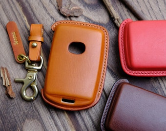 2024 Mazda CX-50 Leather Key Fob Cover, Personalized Car Key For Mazda 3 6 CX5 CX9 CX30 CX50 CX90 MX5-Miata, Key Protector For Mazda CX-50