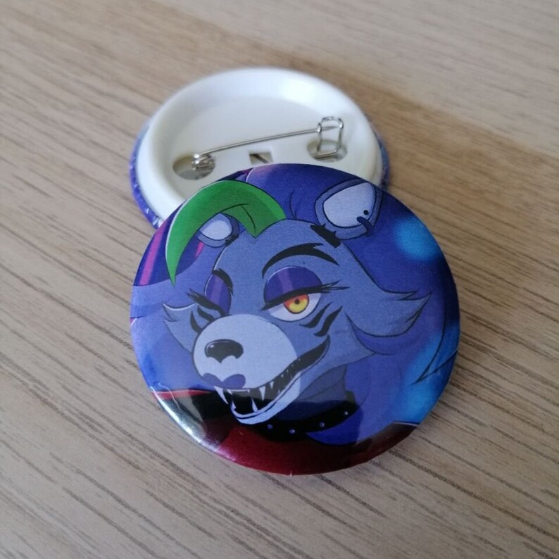 Fnaf Security Breach Badges Freddy Chica Roxanne Monty Etsy Australia