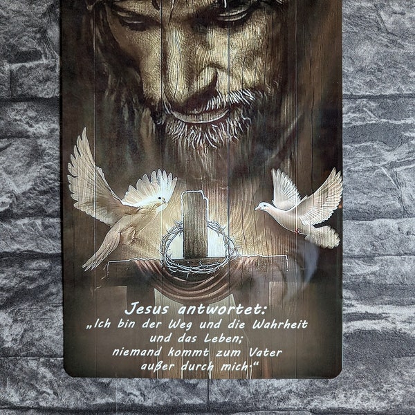 Wandbild Jesus