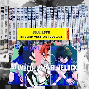 Blue Lock Manga Comic Vol 1 - Vol 28 English Comic Book Full Set EXPRESS