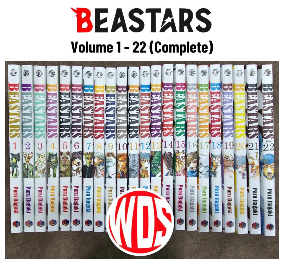 Beastars Vol 1-22 Manga English Full Set EXPRESS - Etsy