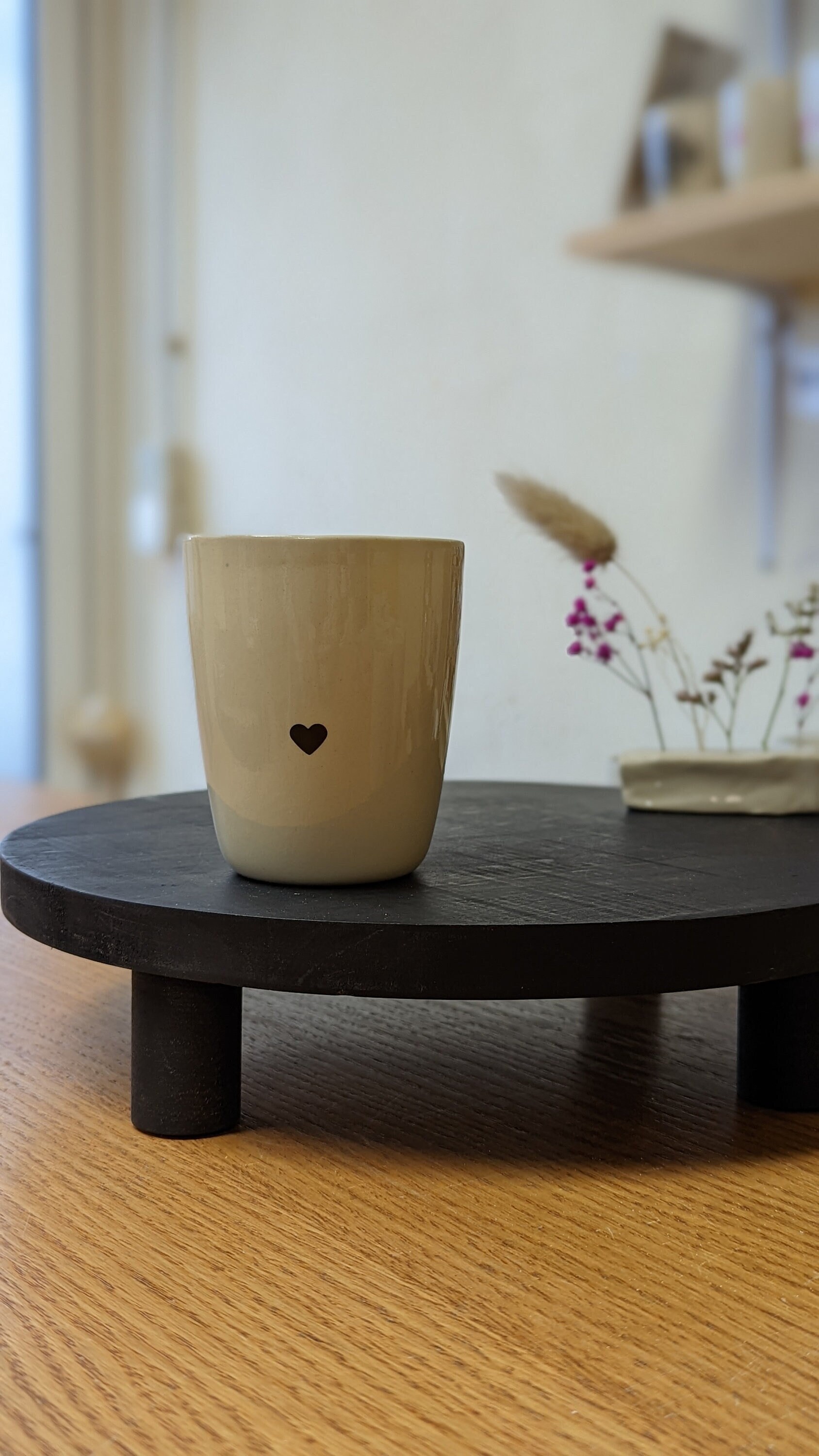 Tasse M Cœur Personnalisable