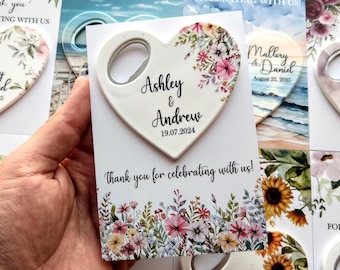 Otwieracz do butelek jako upominek weselny, upominki weselne dla gości, magnetyczny otwieracz do butelek