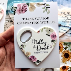 Bottle Opener Wedding Favors / Magnet Opener Favors / Wedding Party Favors for Guests in bulk / Wedding Bulk Favors
