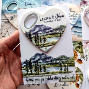 Magnet Opener Favors / Personalized Wedding Party Favors for Guests in bulk / Wedding Bulk Favors / Wedding Gift For Guest / Thank You Favor