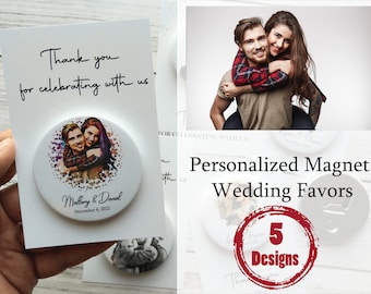 Personalisierter Foto Magnet Gastgeschenke: Einzigartige Gastgeschenke