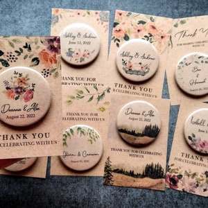 Personalized Bottle Opener Wedding Favors: Bulk Magnet Favors