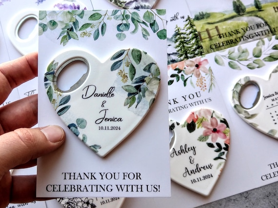 Magnet Opener Favors / Wedding Party Favors for Guests in bulk / Wedding Bulk Favors / Wedding Gift For Guest / Thank You Favor