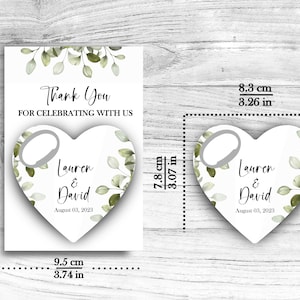 Favores de abridor magnético / Favores de fiesta de boda para invitados a granel / Favores de boda a granel / Regalo de boda para invitados / Favor de agradecimiento imagen 8