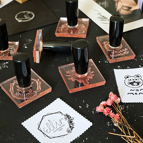 Clear Block Stamps Etsy