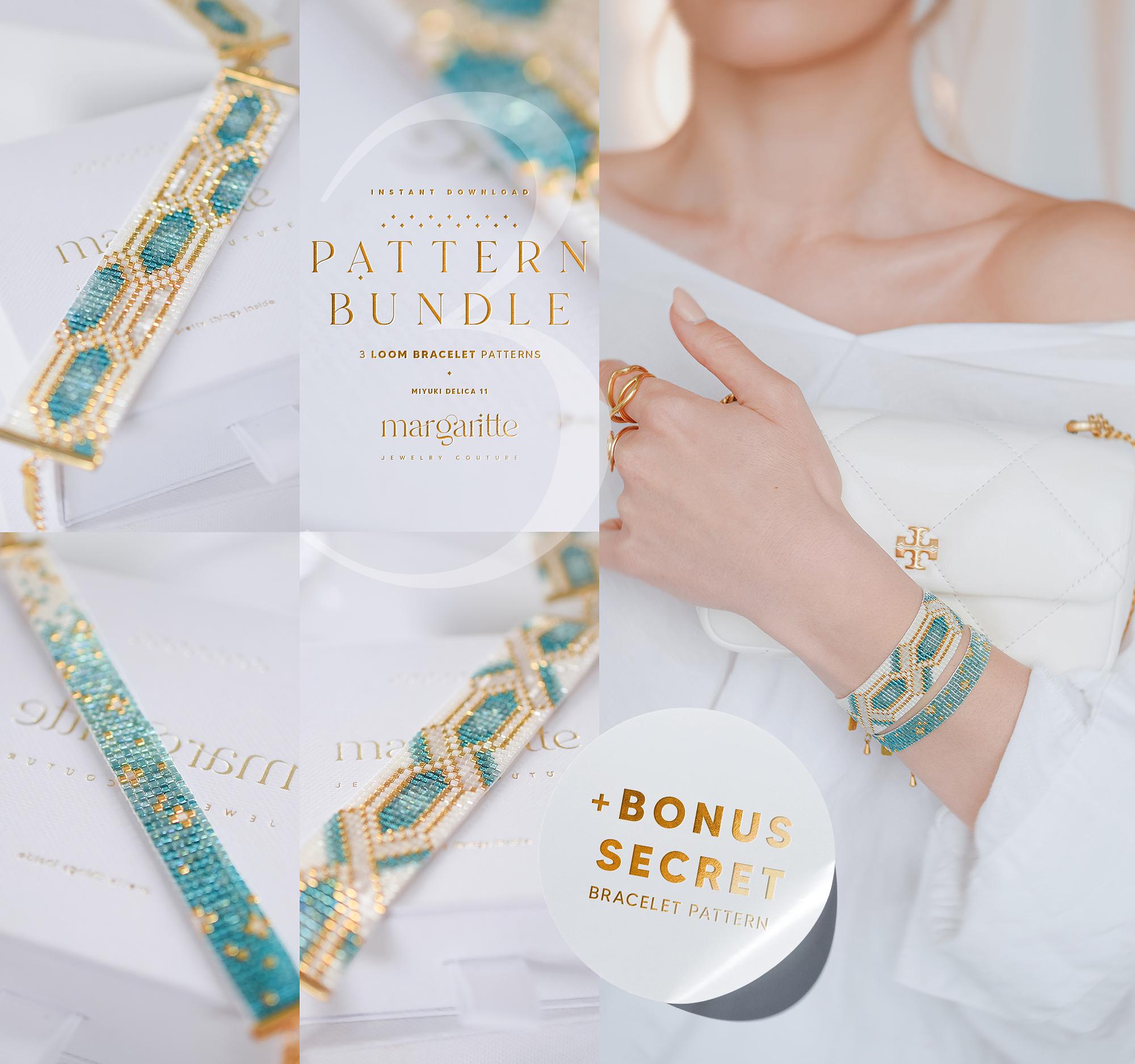 Set Di 3 Bracciali Rigidi Oro Per Donna - Cristalli E Design Acqua Aperti Impilabili