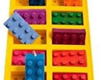 Children's silicone mold building blocks for 10 building blocks baking mold praline mold fondant ice cube mold 18 cm