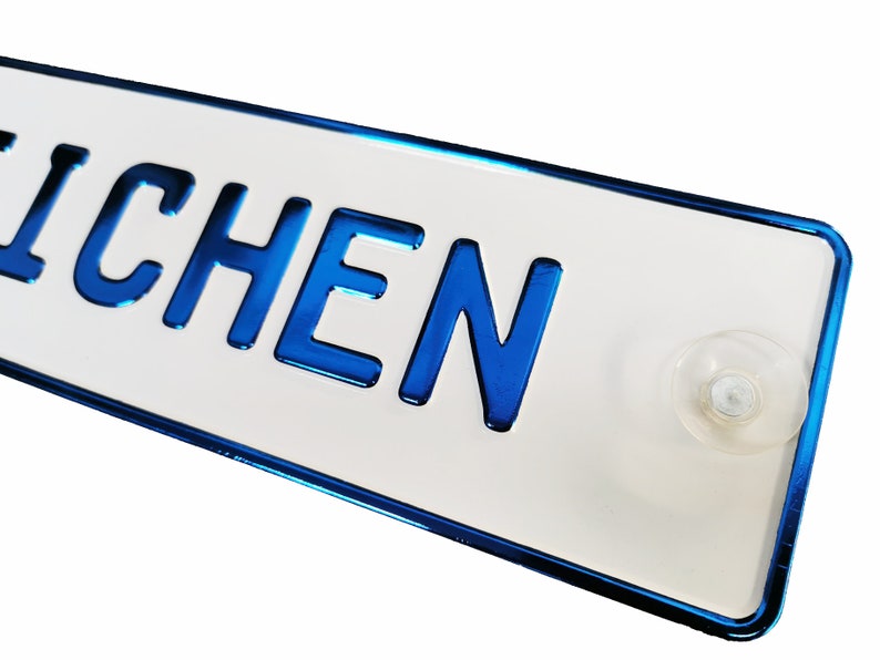 11 Characters Sign Name Plate Truck Driver Driver White Color of Text