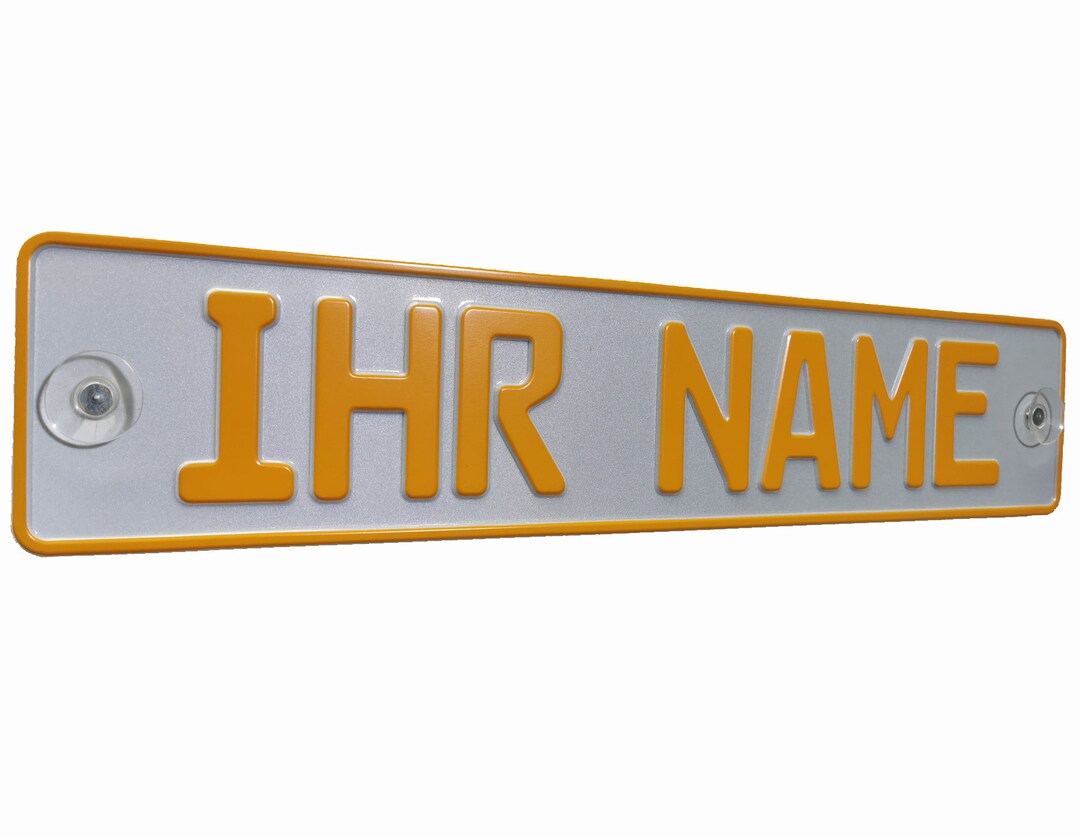 1 Sign Name Plate Truck Driver Motorist in White Color of Text is
