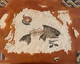ROMAN MOSAIC FRAGMENTS