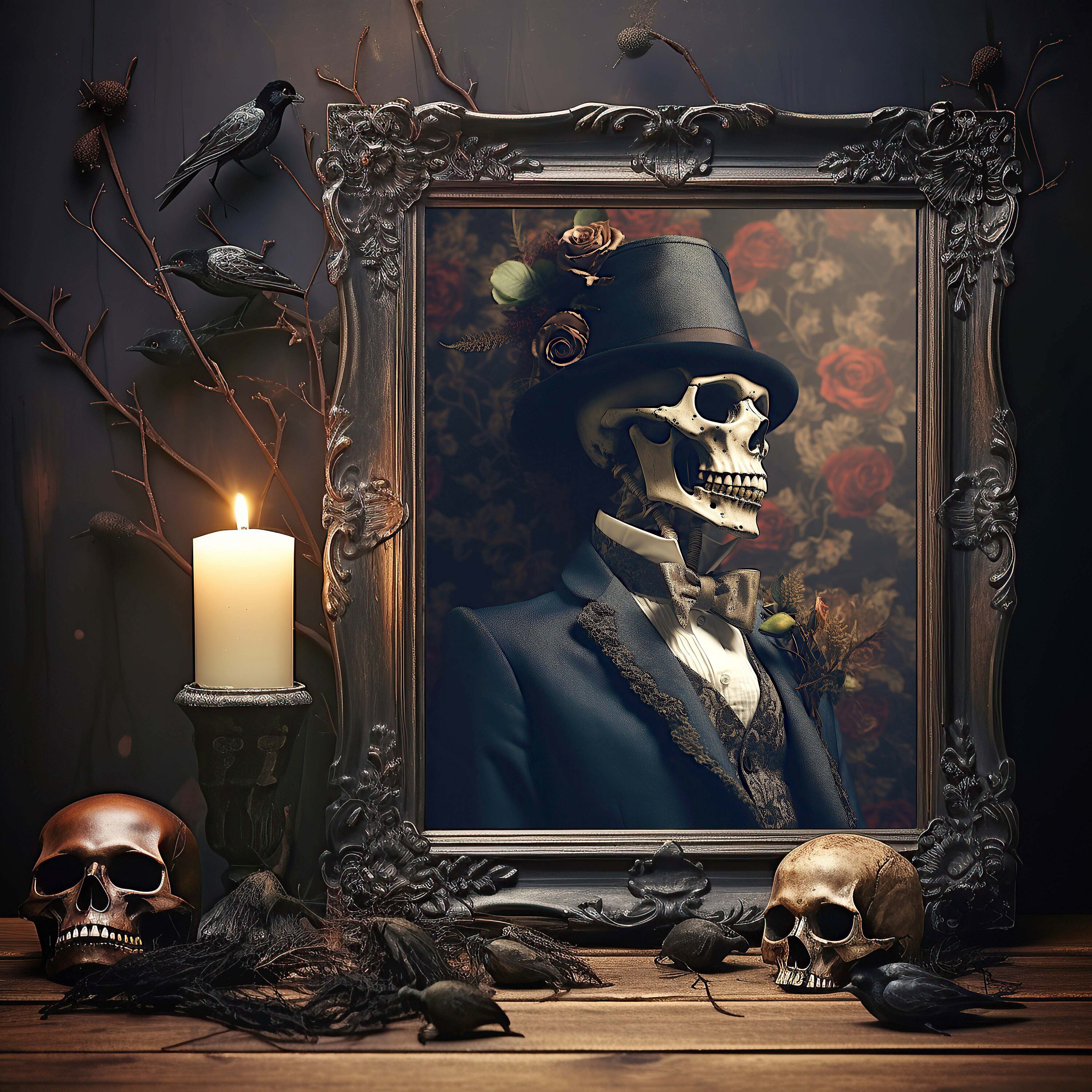 Rusty Gothic Skeleton Key Art Board Print for Sale by darkwonderbrand