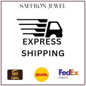 Express shipping via UPS or FedEx or DHL Express Shipping, International Express Shipping For Multiple Items./Emergency Situation Surcharge.