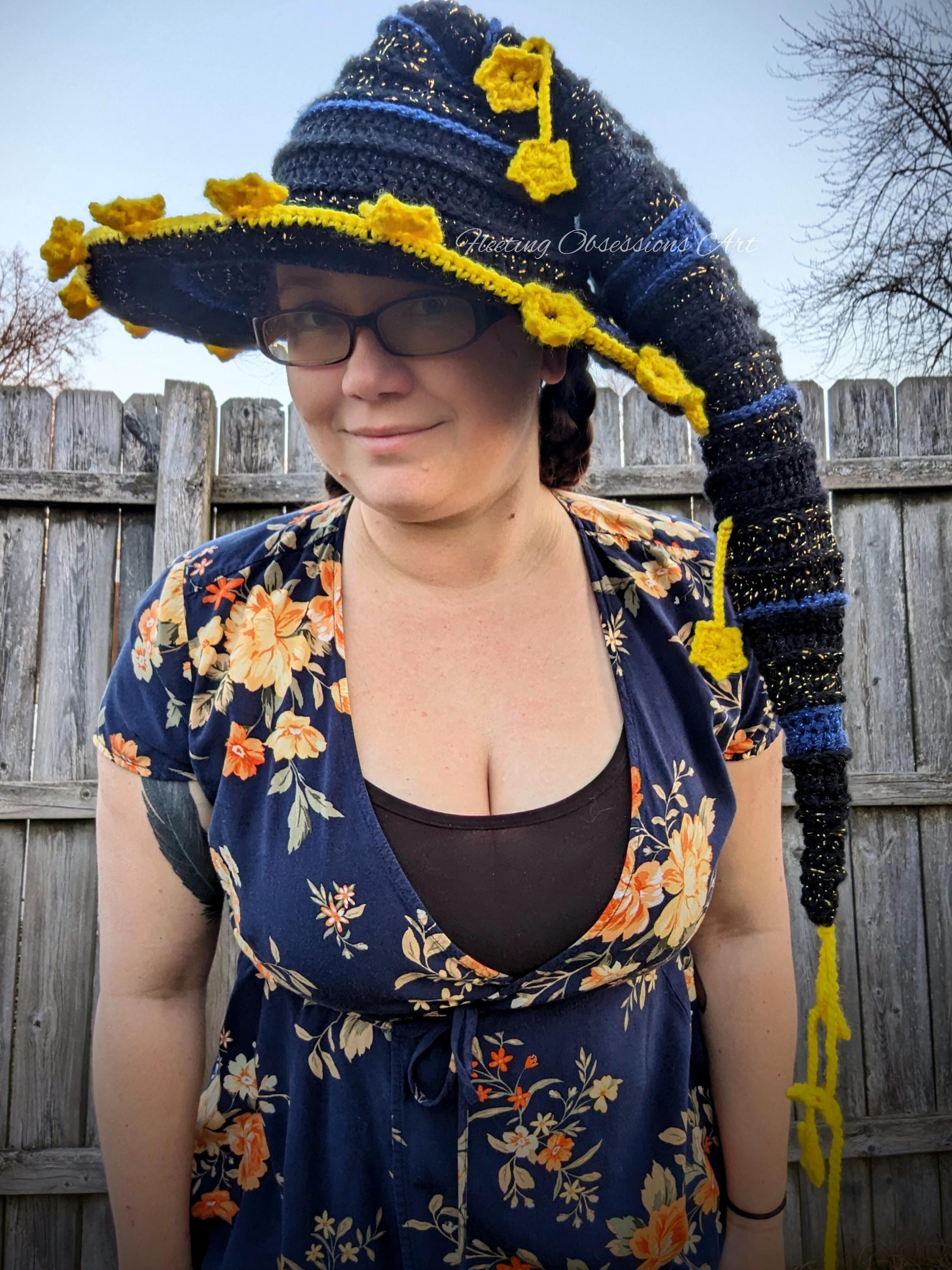 Hedge Witch Hat Crochet Pattern - Etsy