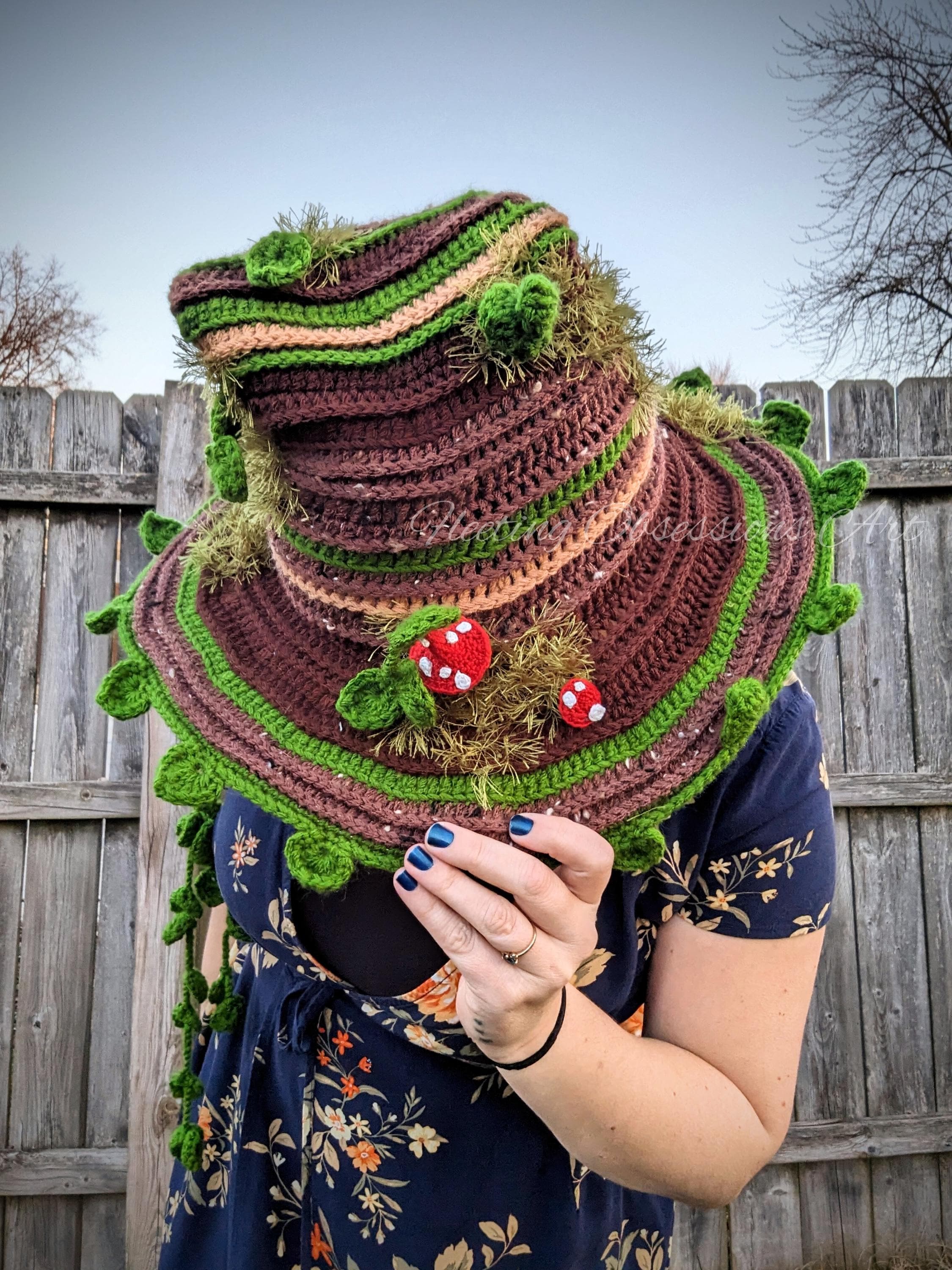 Hedge Witch Hat Crochet Pattern - Etsy