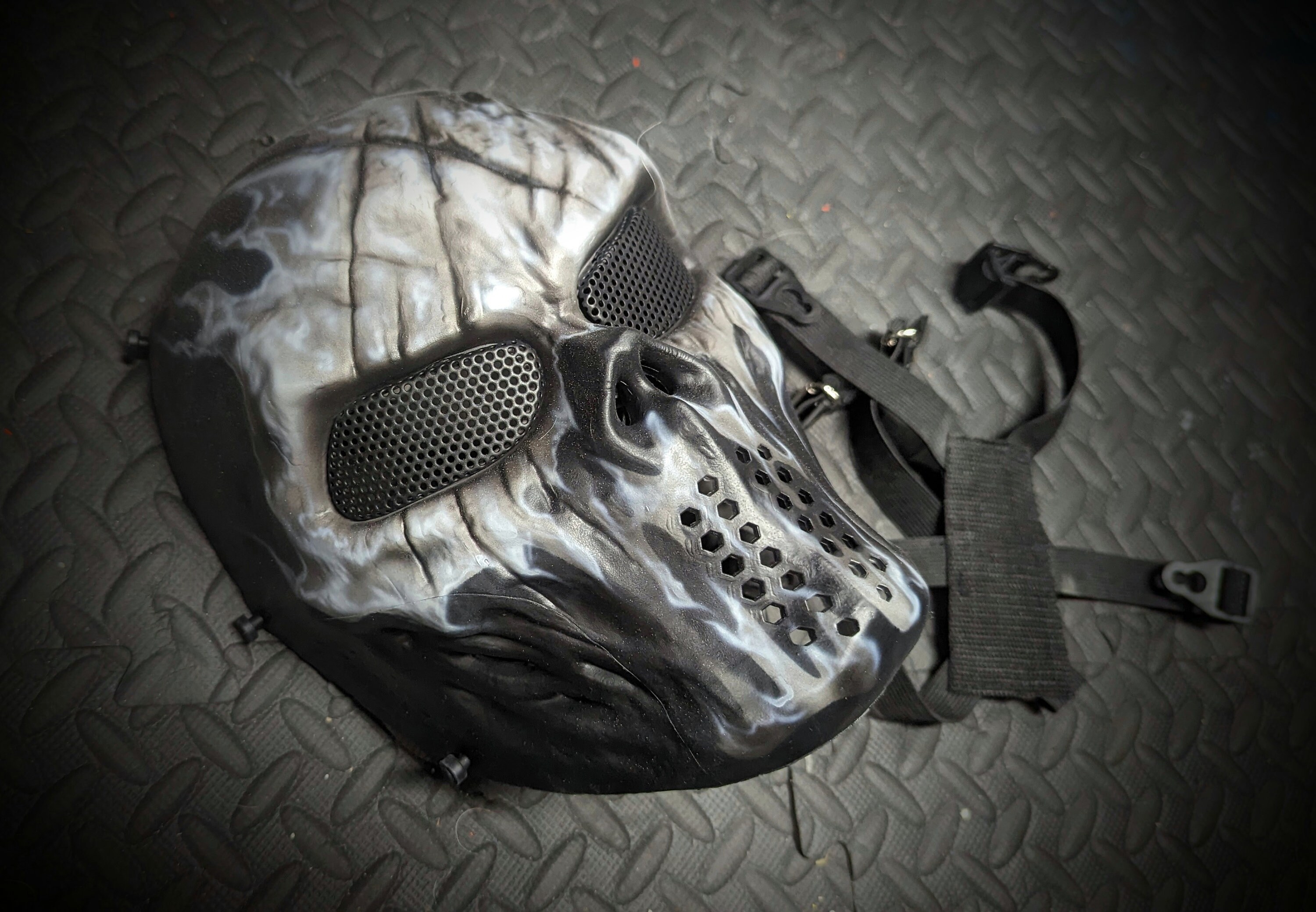 MWII Ghost Mask COD Cosplay Airsoft Tactical Ghost Actor