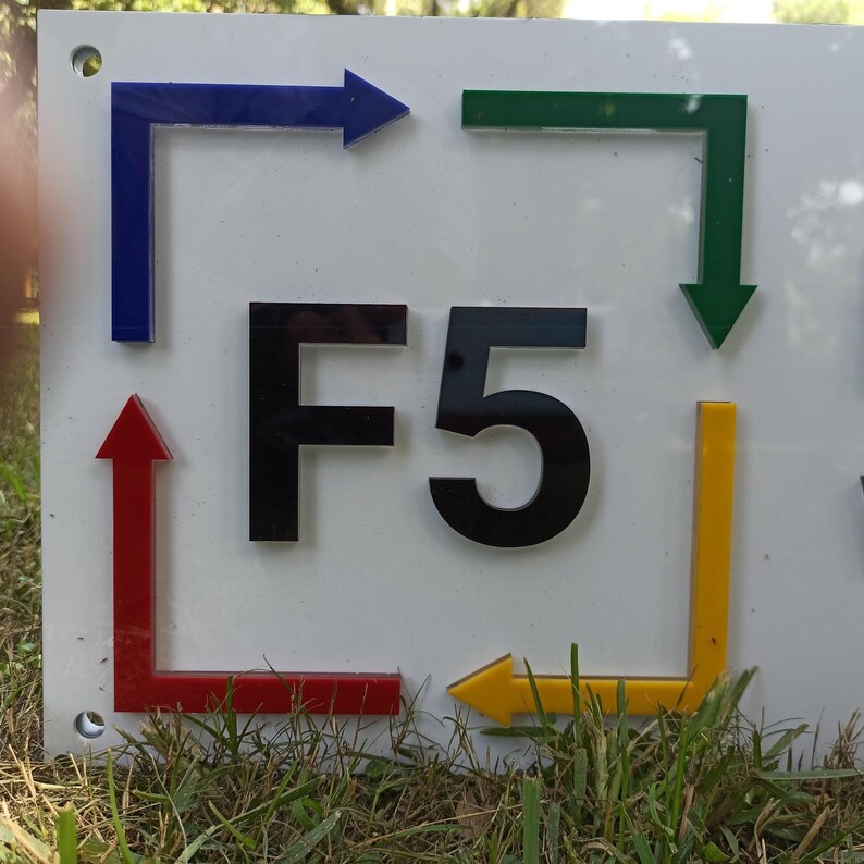 Personalized Name Plate Office Restaurant Lesar Cut Embossed Letters