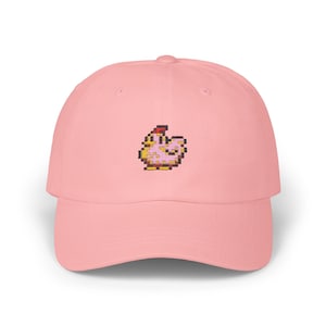 Stardew Valley Inspired Chicken Hat - Embroidered Dad Hat