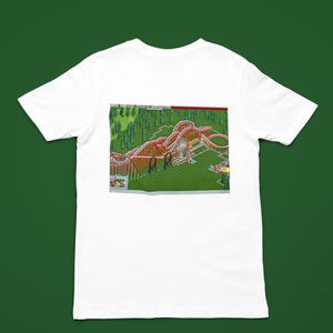 Rollercoaster Tycoon T-Shirt - Nostalgic Fun Shirt