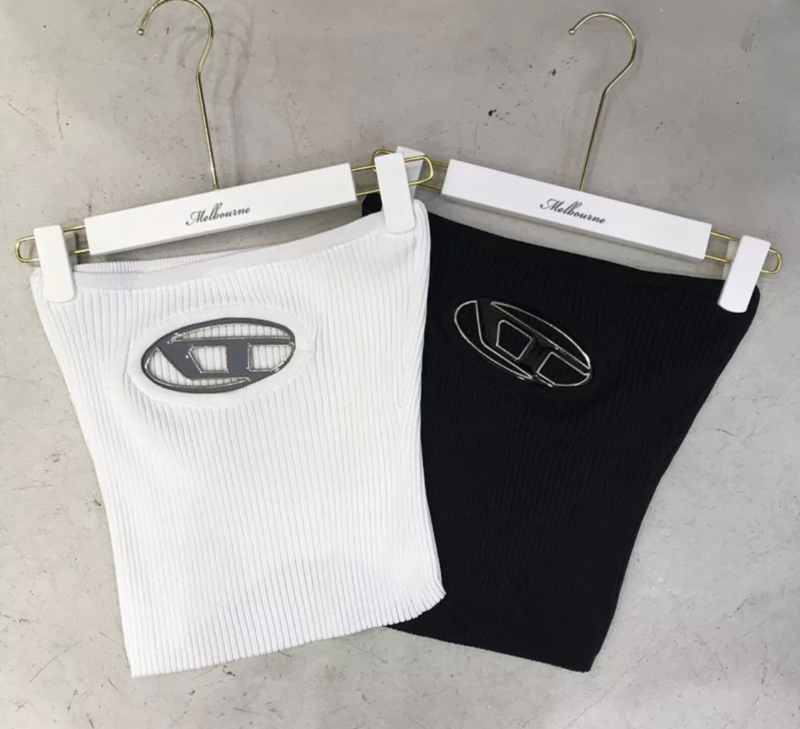 Diesel Tube Top Dupe High Fashion Y2k Street Wear Etsy