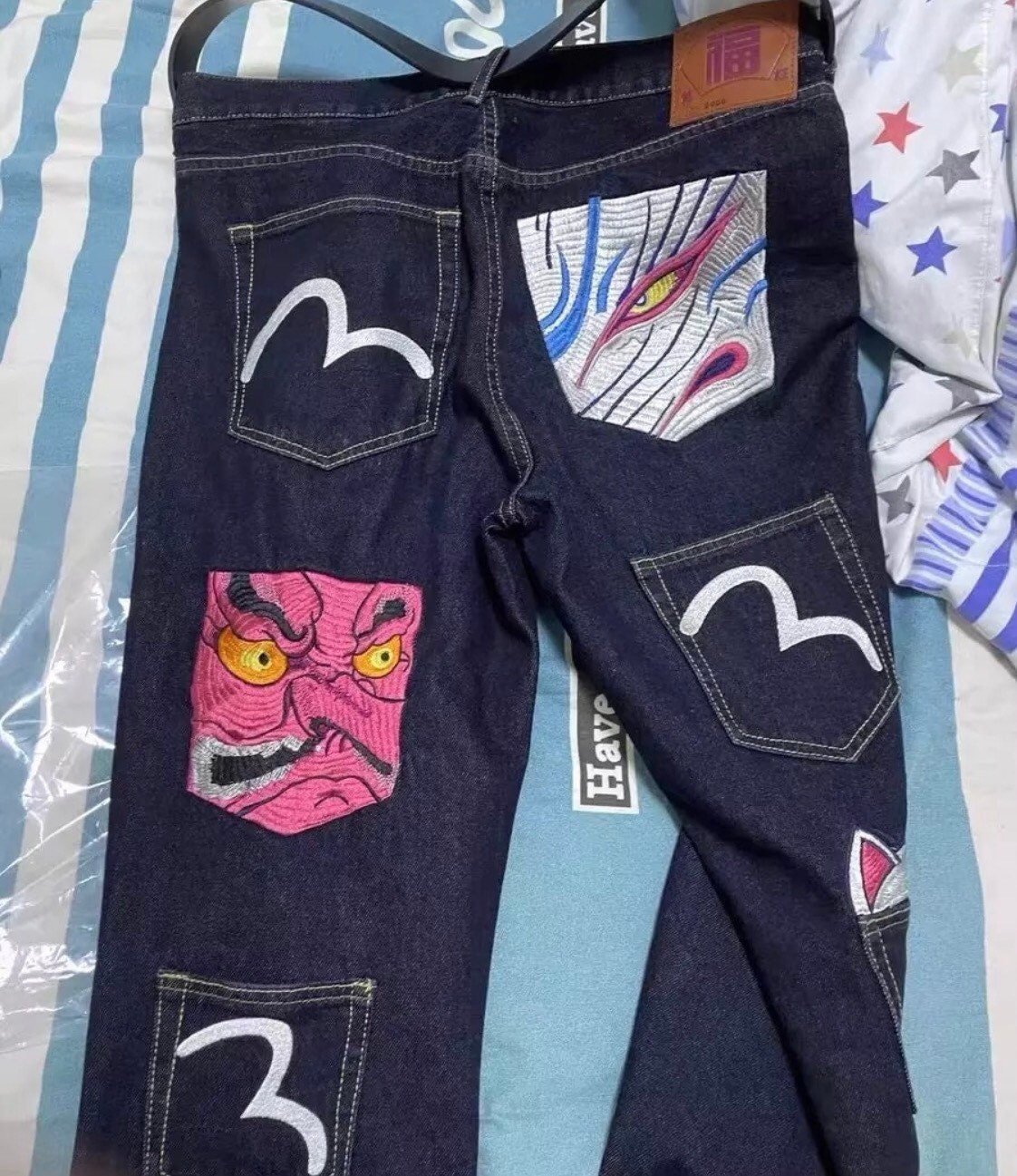 Y2K Baggy Jeans Streetwear 90s Jeans Cyber - Etsy