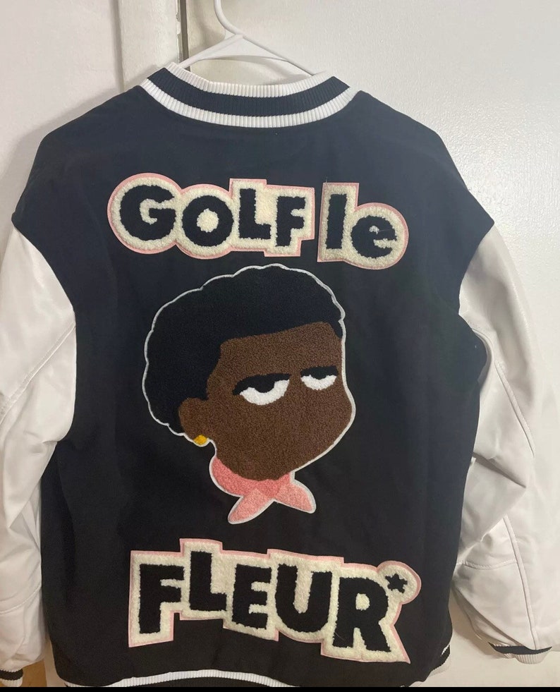 Golf Le Fleur Blue Varsity Jacket Tyler the Creator Merch Etsy