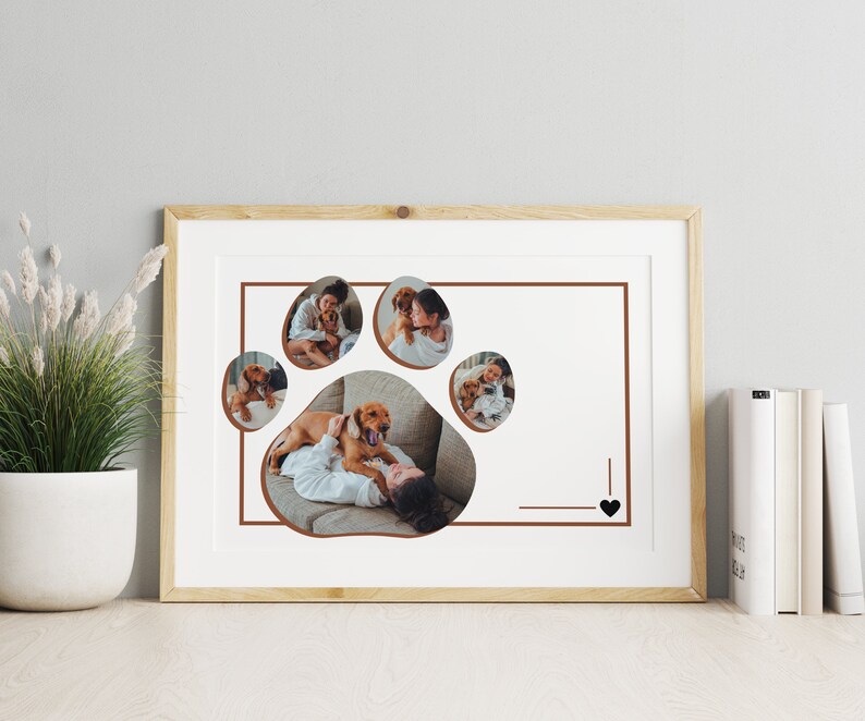 paw-print-photo-collage-canva-template-printable-etsy