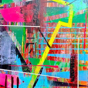 大きなオリジナル絵画、現代アート、抽象画、オリジナルモダンアート、現代抽象アートワーク、抽象ウォールアート