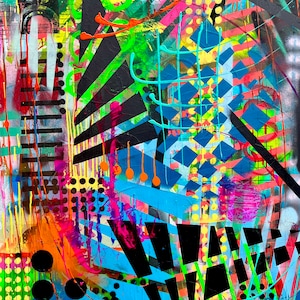 大きなオリジナル絵画、現代アート、抽象画、オリジナルモダンアート、現代抽象アートワーク、抽象ウォールアート