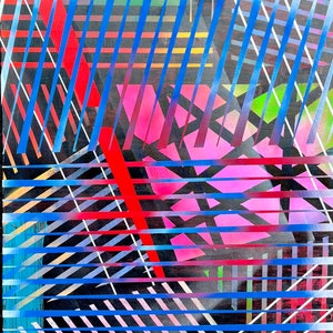 大きなオリジナル絵画、現代アート、抽象画、オリジナルモダンアート、現代抽象アートワーク、抽象ウォールアート